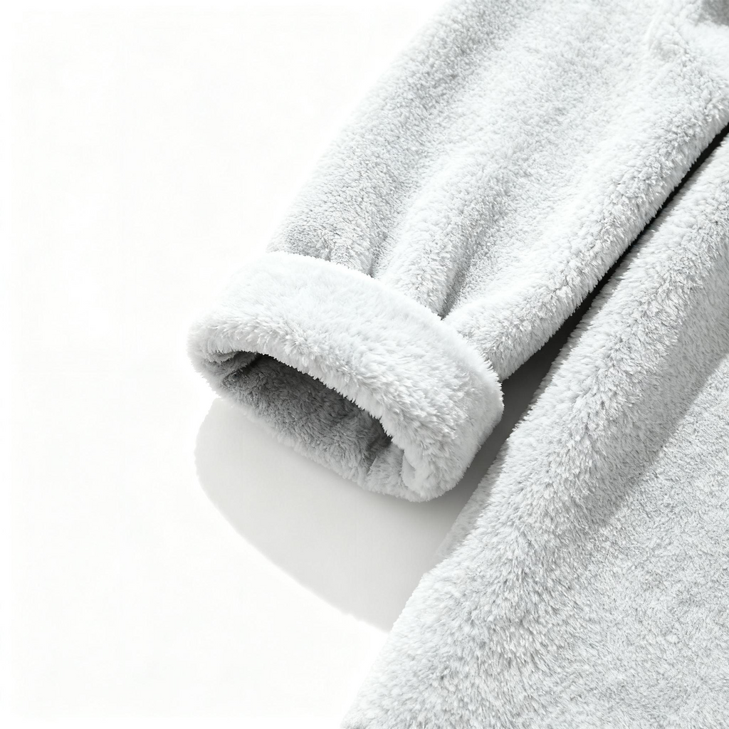 Men's Plush Half-Zip Pullover - Cozy Comfort & Street Style for Chill Days