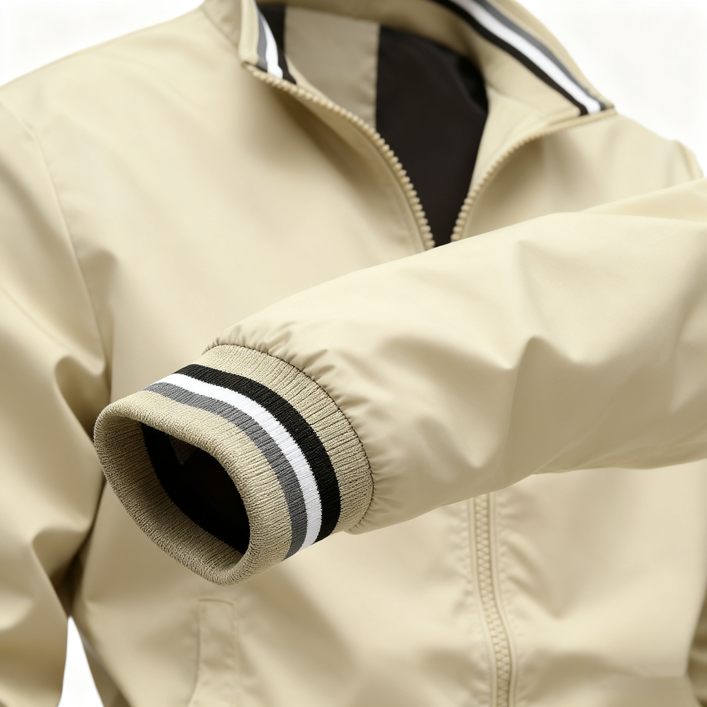 Men's Sporty Bomber Jacket: Classic Athletic Style & All-Day Comfort for Active Lifestyles