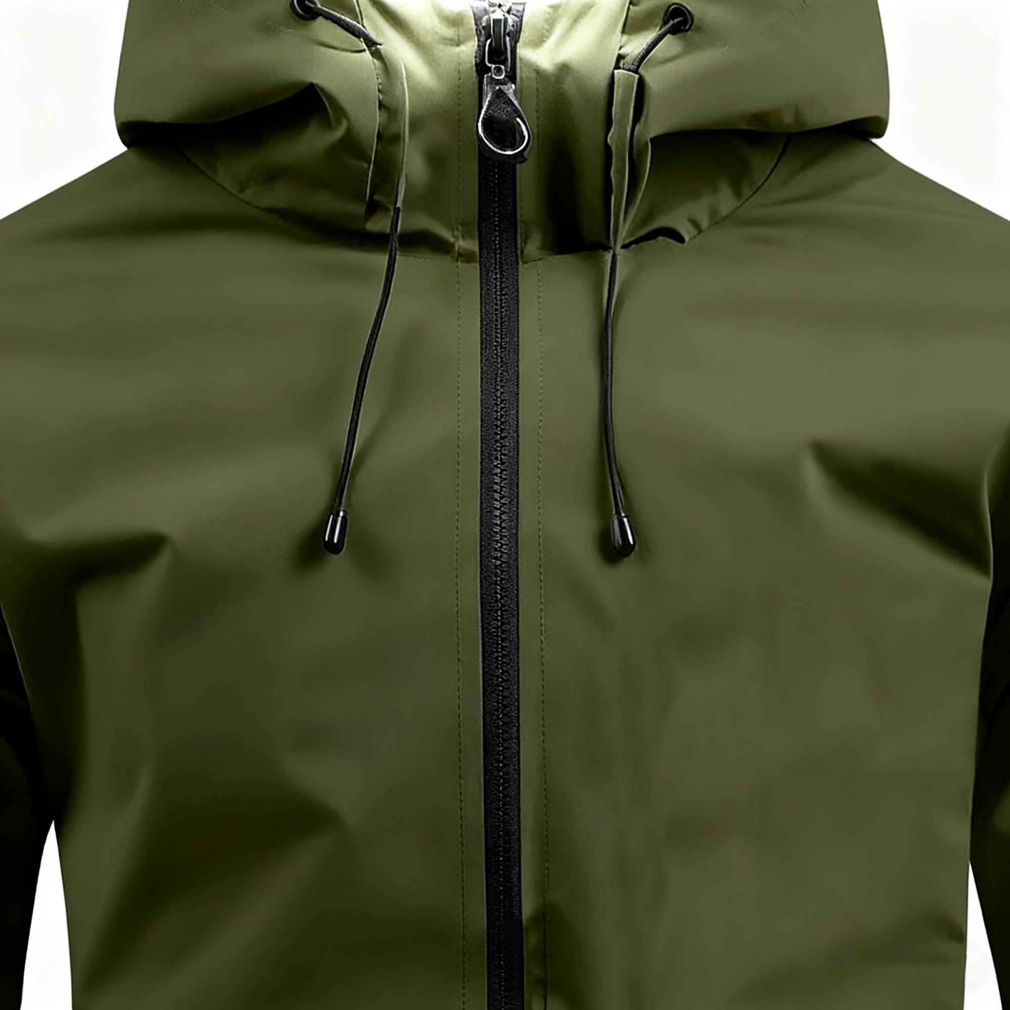 Men's 100% Polyester Waterproof Windbreaker - All-Weather Outdoor Jacket for Hiking, Travel & Daily