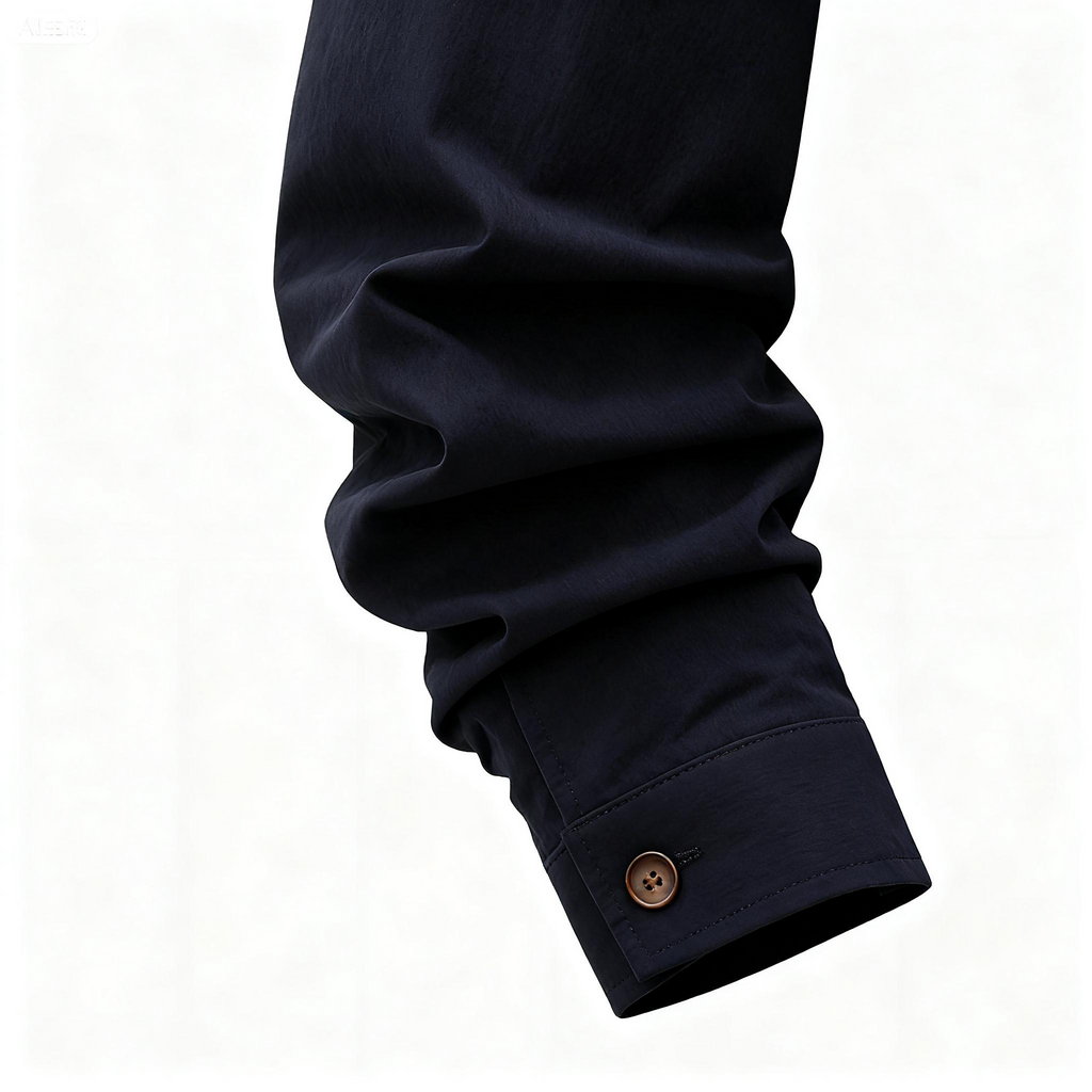 Men's Navy Blue Casual Outfit Set - Utility Jacket & Cargo Joggers Combo for Streetwear, Daily Wear & Smart-Casual Looks