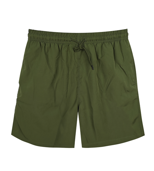 Men's 100% Nylon Casual Shorts - Lightweight Quick-Dry Drawstring Waist Beach & Daily Wear