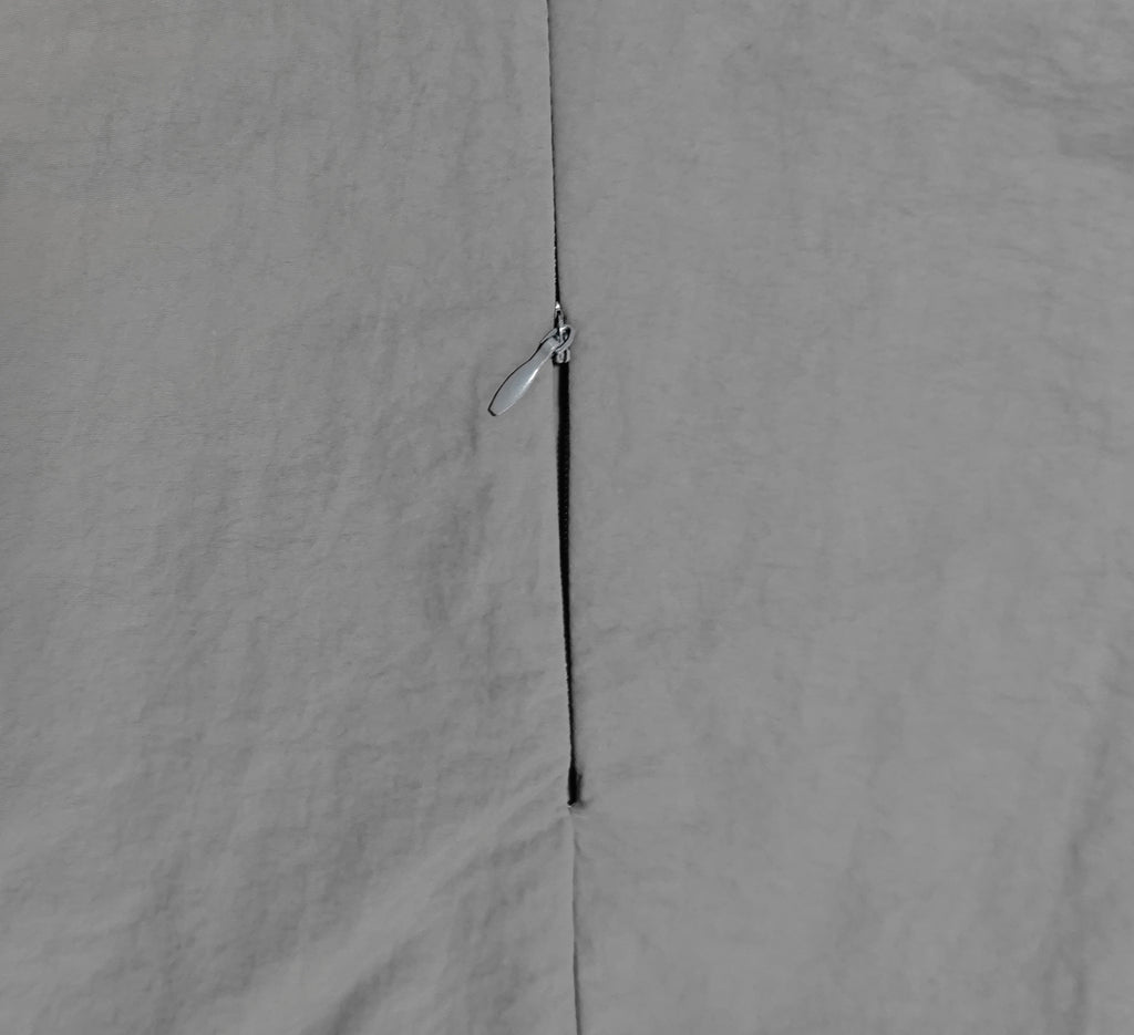 Men's Relaxed Fit 100% Nylon Short Sleeve Shirt - Button-Down Collared Casual Top with Zip Pockets