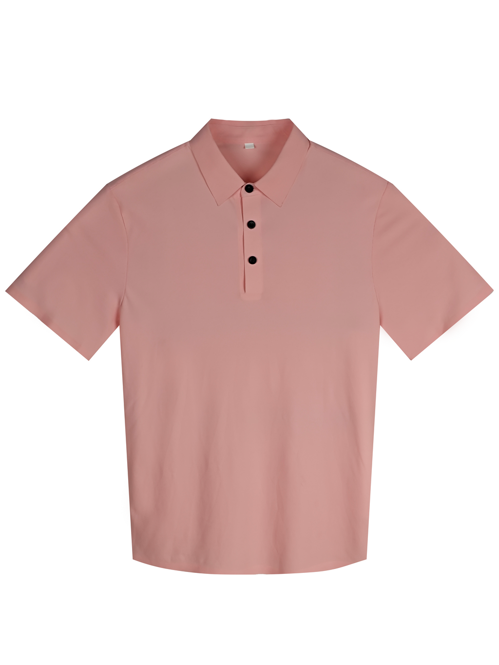 Men's Slim - Fit 80% Nylon 20% Spandex Polo Shirt - Short - Sleeved Collared Casual Top