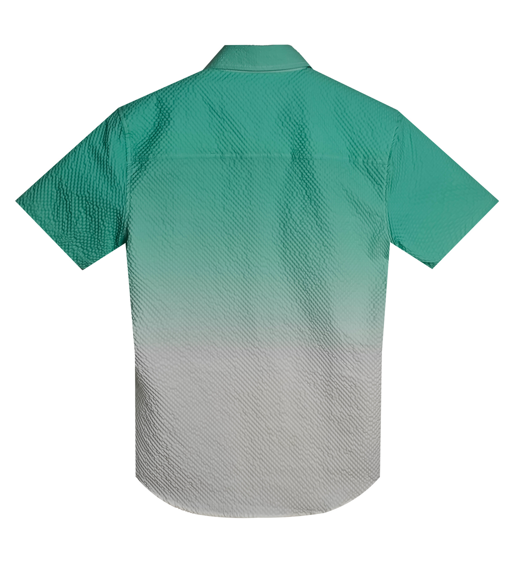 Men's Ombre Textured Casual Set – Elevate Your Summer Style with Vibrant Design & Effortless Comfort