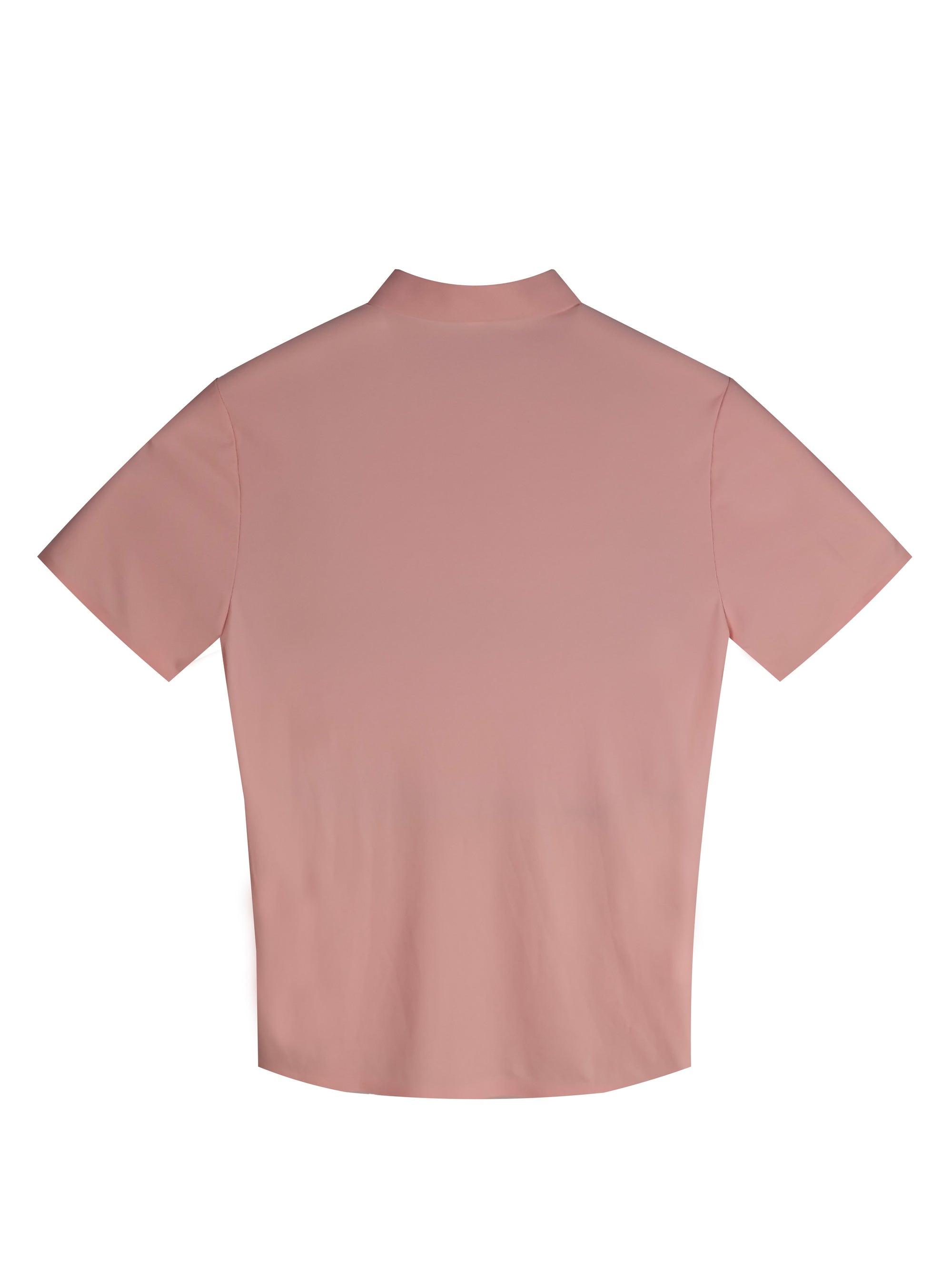 Men's Slim - Fit 80% Nylon 20% Spandex Polo Shirt - Short - Sleeved Collared Casual Top
