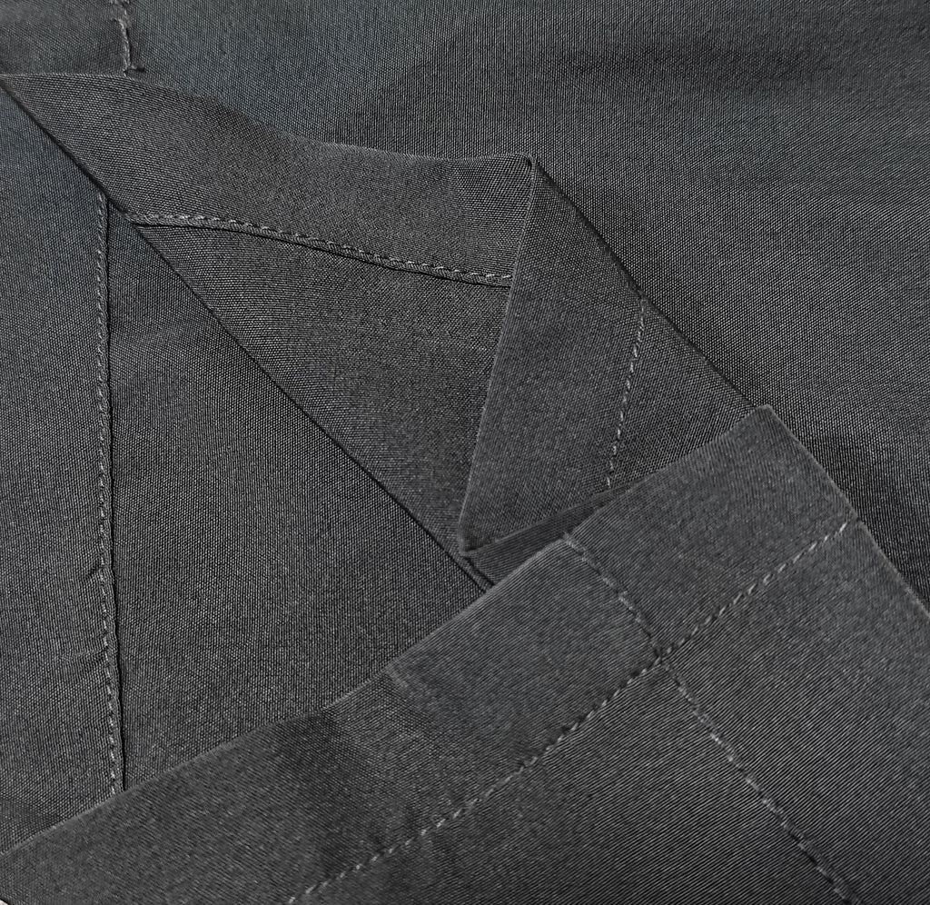 Men's Regular Fit 77% Nylon 23% Spandex Short Sleeve Button - Down Shirt