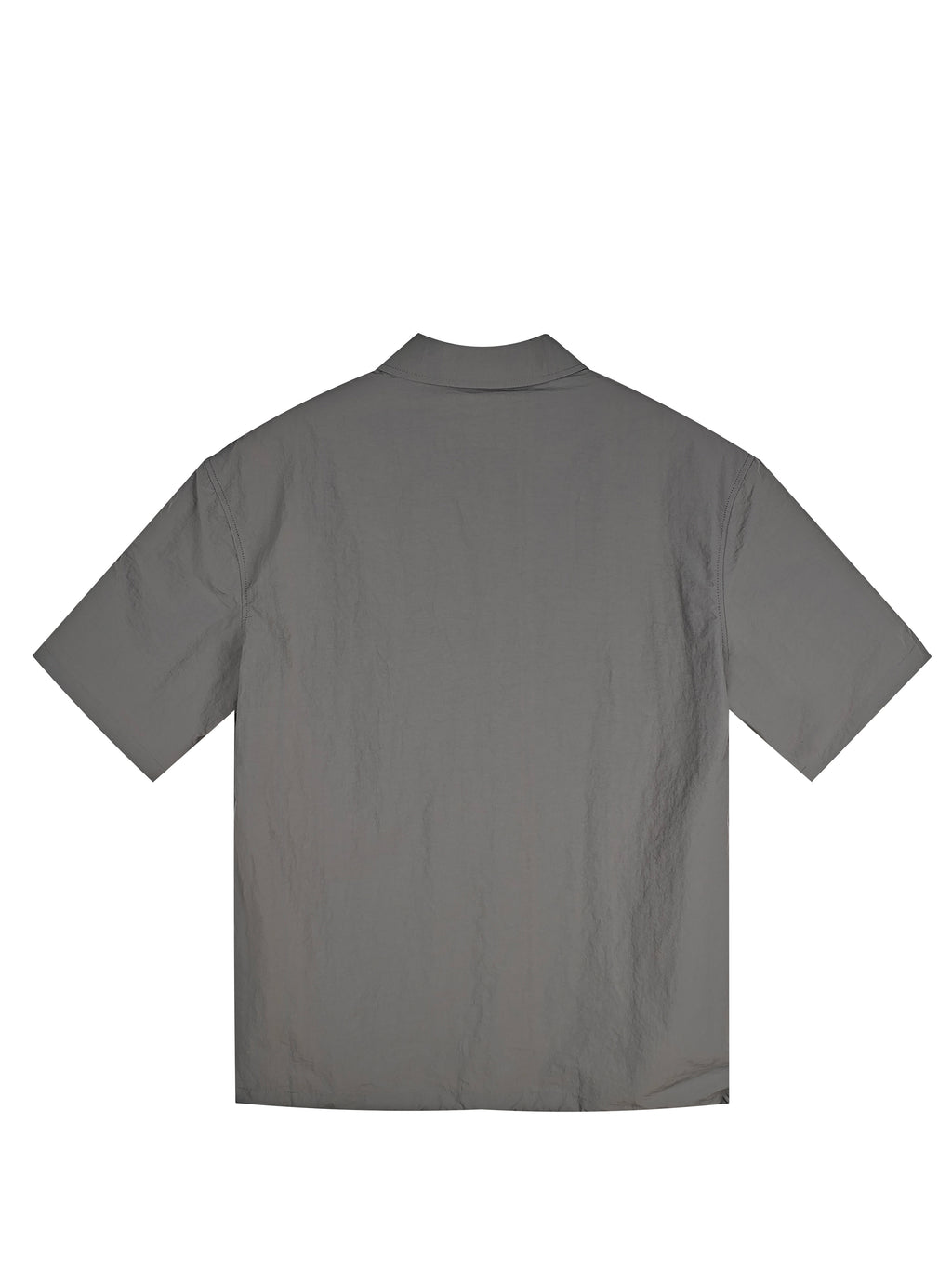 Men's Relaxed Fit Short Sleeve Polo Shirt - 100% Nylon Lightweight Half-Button Collared Top with Chest Pocket for Casual Daily Wear